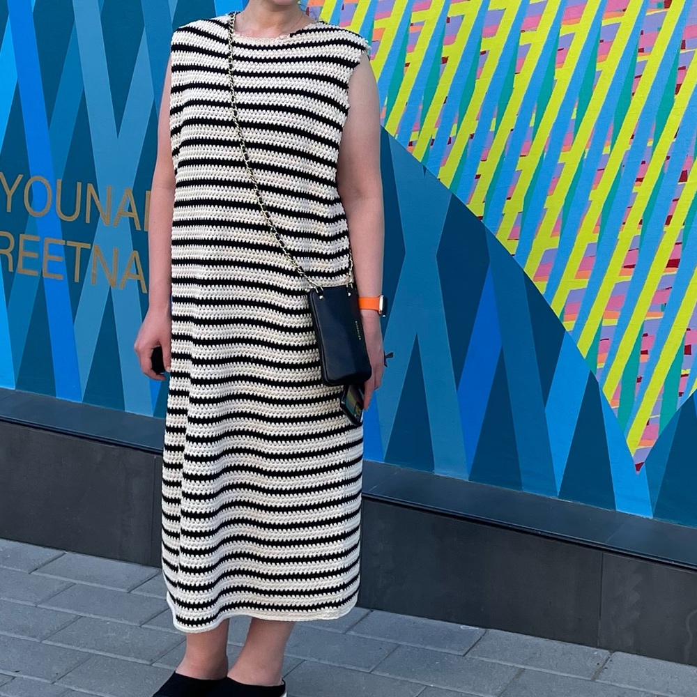 Striped Maxi dress from Zara